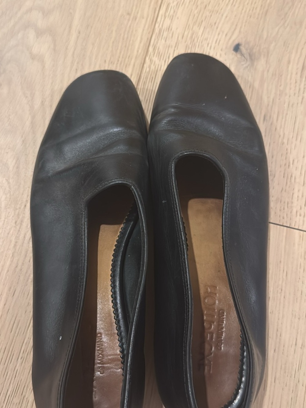 EXCEPTION goat leather handmade loafer/flat